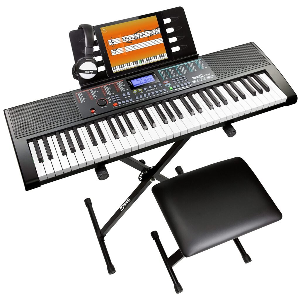 Descubre el Kit de Piano Digital RockJam 61 Teclas, todo lo que necesitas para comenzar a tocar