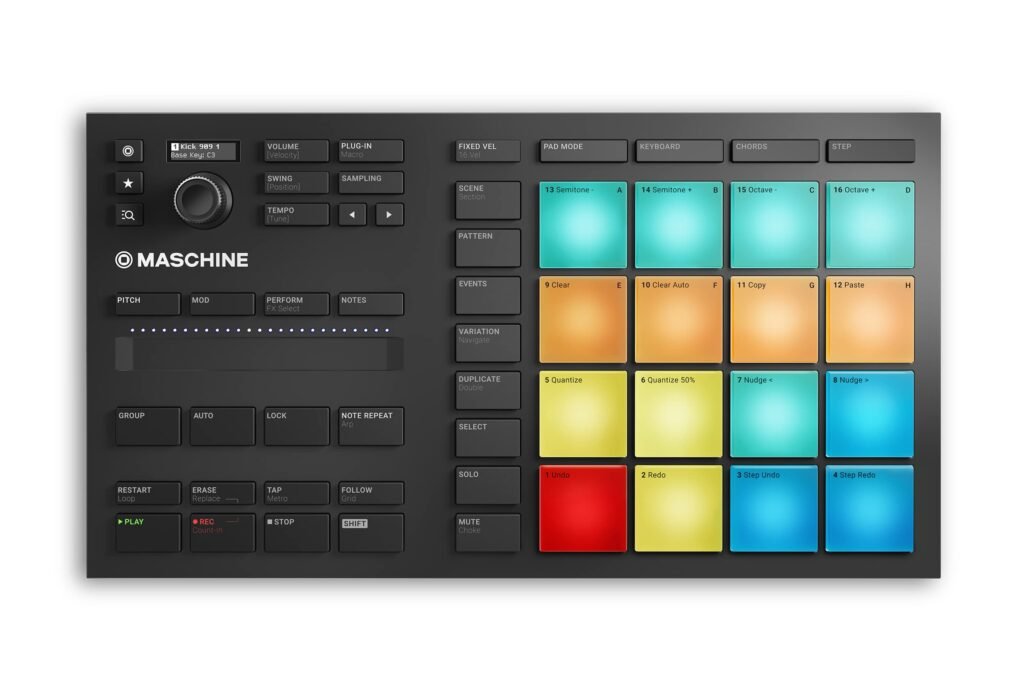 Maschine Mikro MK3 de Native Instruments: Tu Compañero Ideal para Creación Musical Instantánea