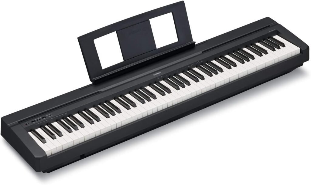 Yamaha P-145: Piano Digital Ligero con Teclado Graded Hammer Compact