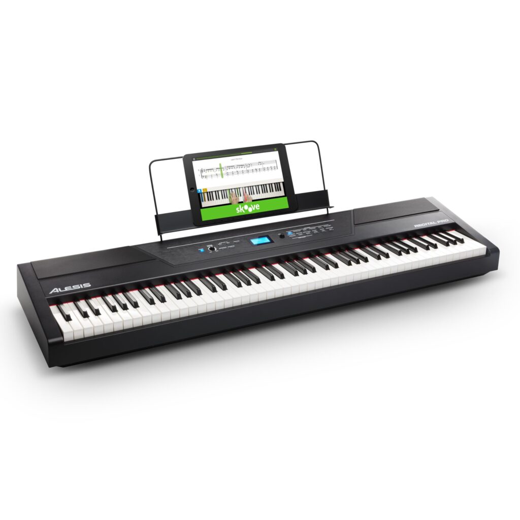 Alesis Recital Pro: Piano Eléctrico Ideal para Principiantes y Músicos Versátiles