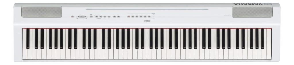 Yamaha P-125A: Piano Digital Portátil Con Sonido Realista y Elegante Diseño