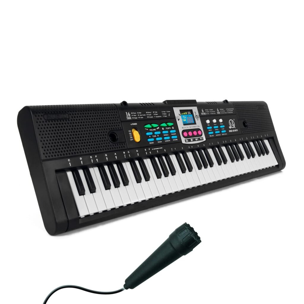 COMETX Piano Eléctrico Ideal Para Estudiantes Que Quieren Aprender Música