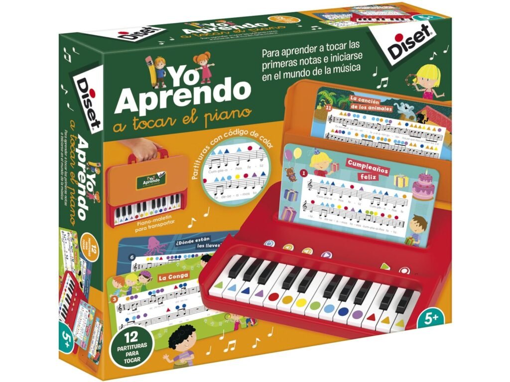 Diset Aprendo a Tocar el Piano: Diversión y Aprendizaje Musical para Niños