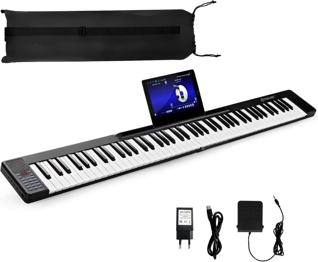 GOPLUS Piano Digital de 88 Teclas: Versatilidad Musical para Todos los Niveles