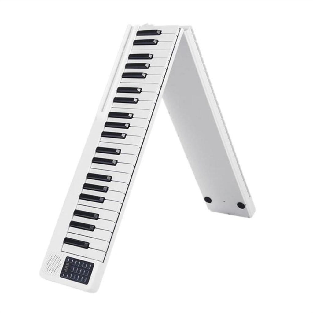 Piano Electrónico Portátil Plegable de 88 Teclas para Músicos Creativos