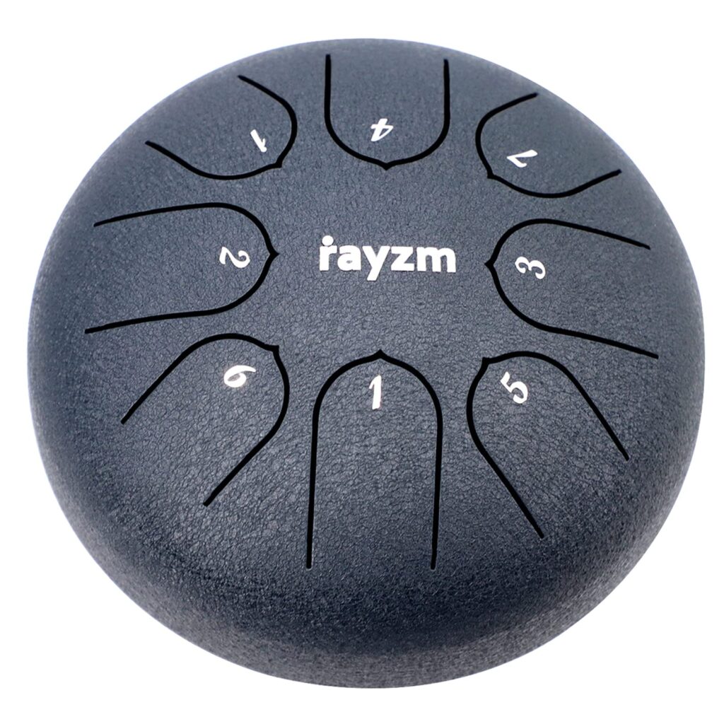 Rayzm Tambor de Lengua de Acero: Sonido Melódico para Relajación Profunda