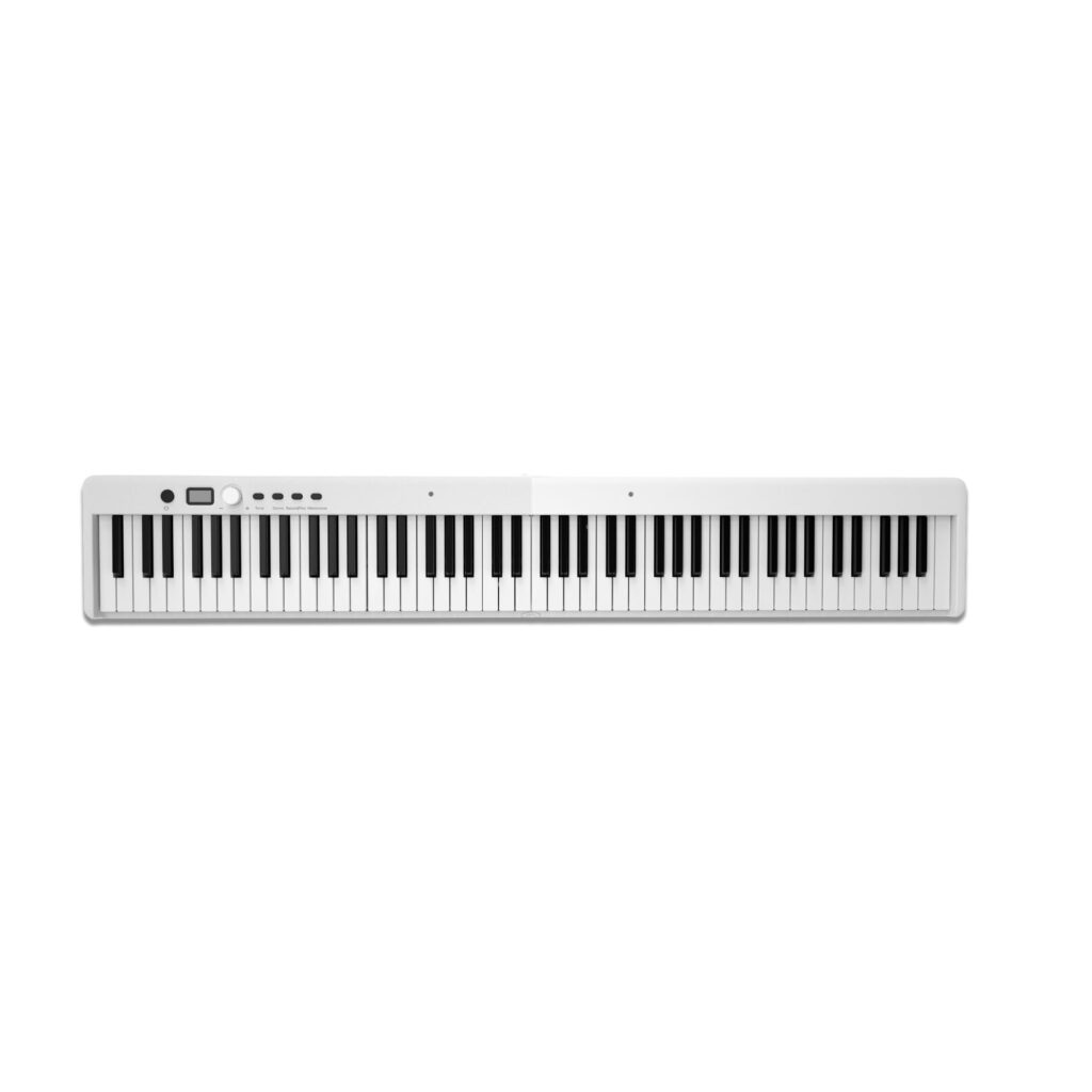 Teclado de Piano Electrónico Plegable de 88 Teclas para Principiantes Ideal para Aprender y Practicar en Cualquier Lugar