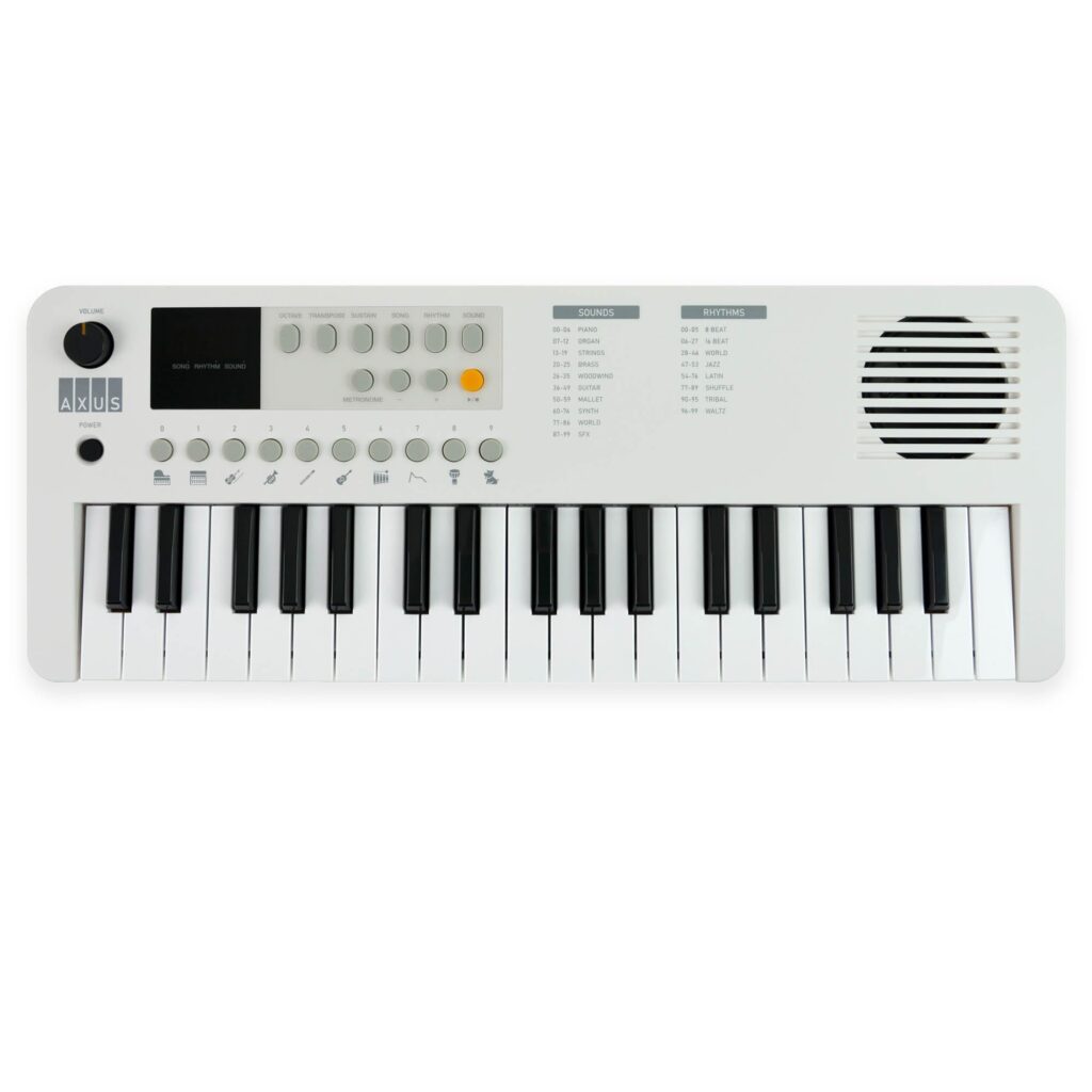 Axus 37 Mini Teclado Portátil: Tu Compañero Ideal Para Aprender Música