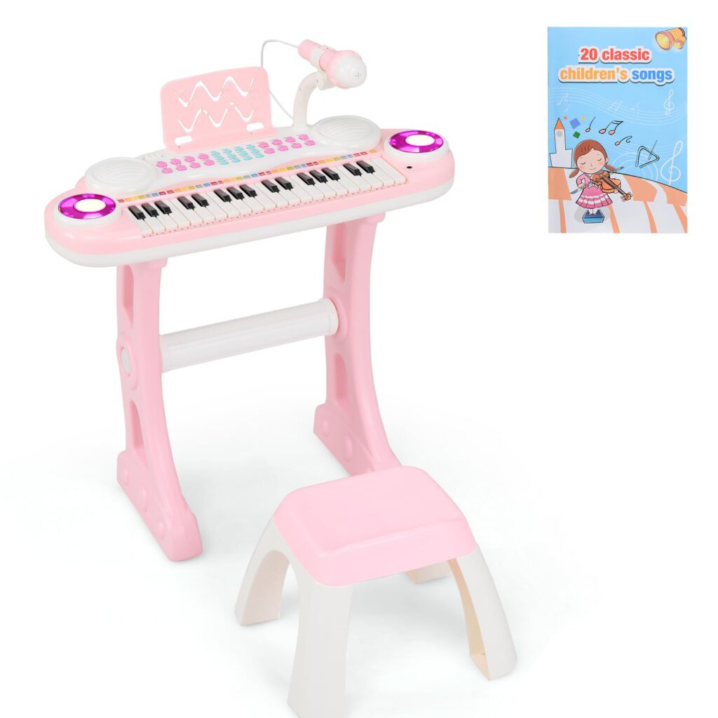 KOMFOTTEU Piano Infantil: Diversión Musical y Aprendizaje para Pequeños Músicos