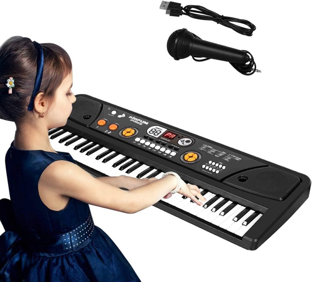 Teclado de Piano Infantil Shayson: Diversión Musical Educativa para Niños