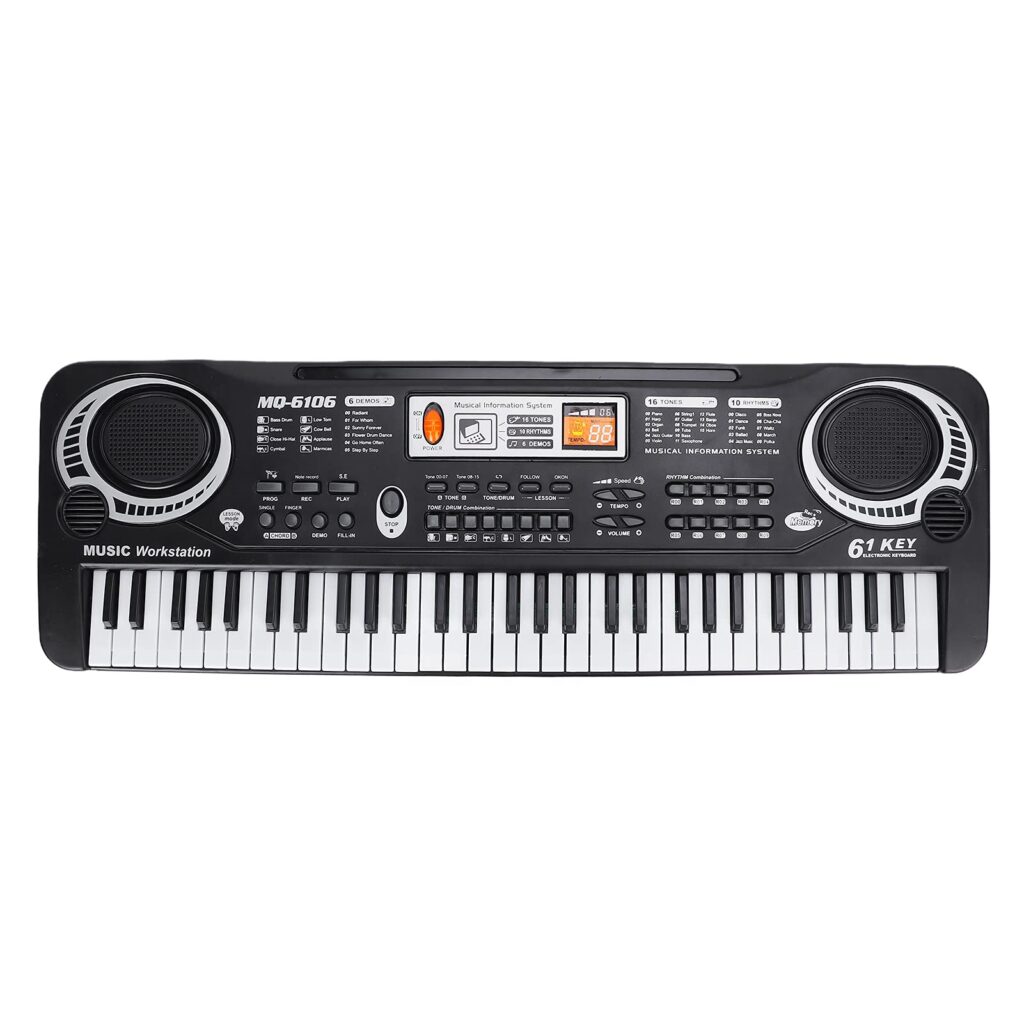VGEBY Piano Musical Electrónico para Niños: Diversión y Aprendizaje Musical